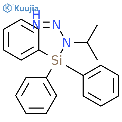 1-Triazenyl, 3-(1-methylethyl)-3-(triphenylsilyl)- structure