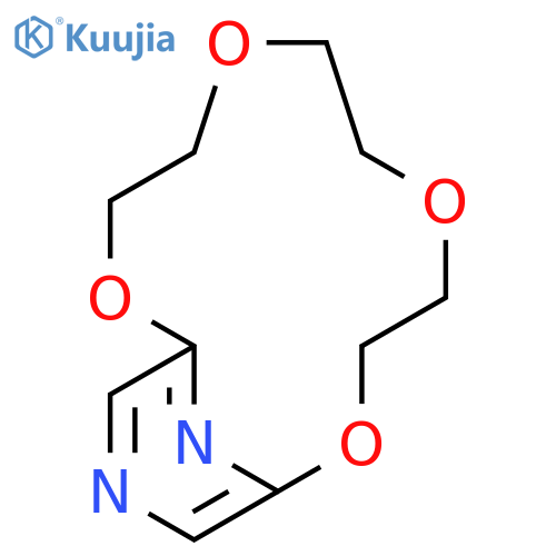 2,5,8,11-Tetraoxa-14,16-diazabicyclo[10.3.1]hexadeca-1(16),12,14-triene structure