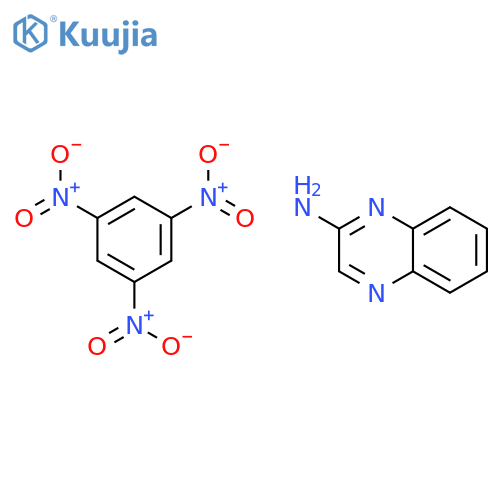 2-Quinoxalinamine, compd. with 1,3,5-trinitrobenzene (1:1) structure