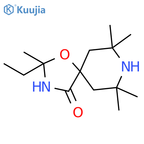 1-Oxa-3,8-diazaspiro[4.5]decan-4-one, 2-ethyl-2,7,7,9,9-pentamethyl- structure