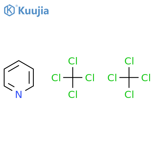 Methane, tetrachloro-, compd. with pyridine (2:1) structure