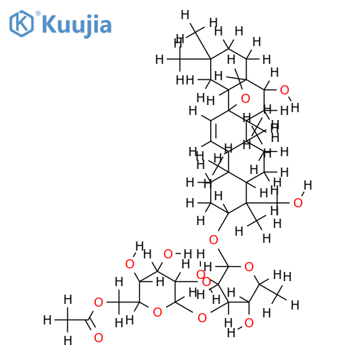 6''-Acetylsaikosaponin d structure