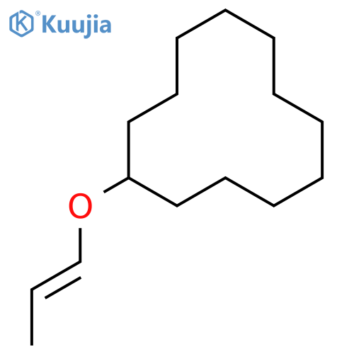 (1-Propenyloxy)cyclododecane structure