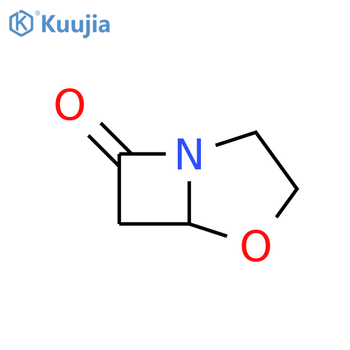 4-Oxa-1-azabicyclo[3.2.0]heptan-7-one structure