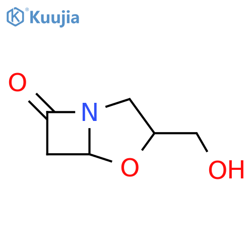 2-Hydroxymethylclavam; (3RS,5SR)-form structure