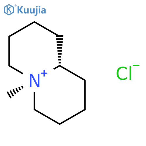 2H-Quinolizinium, octahydro-5-methyl-, chloride, trans- structure