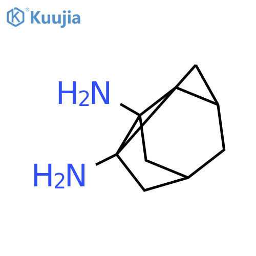 2,5-Methanopentalene-3a,6a(1H,4H)-diamine, tetrahydro- structure