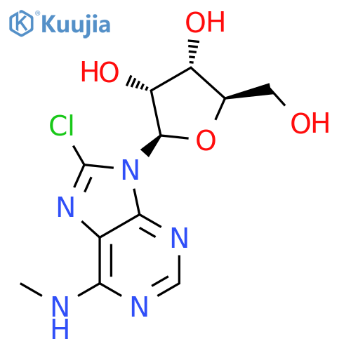 ADENOSINE, 8-CHLORO-N-METHYL- structure
