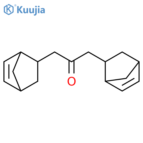 2-Propanone, 1,3-bis(bicyclo[2.2.1]hept-5-en-2-yl)- structure