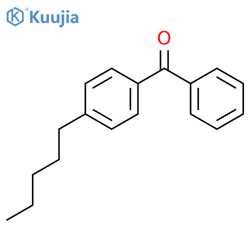Methanone, (4-pentylphenyl)phenyl- structure