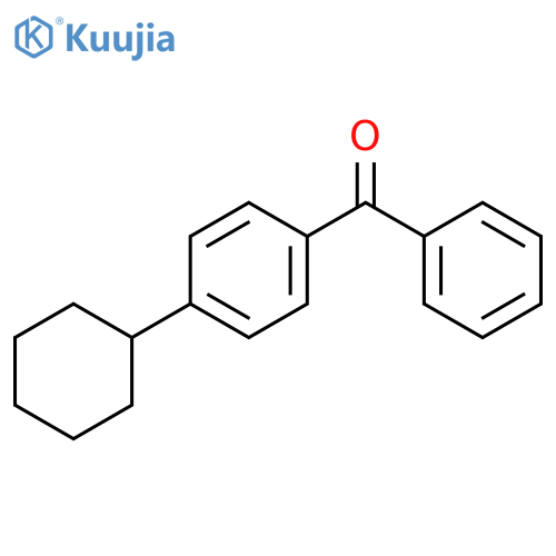 Methanone,(4-cyclohexylphenyl)phenyl- structure