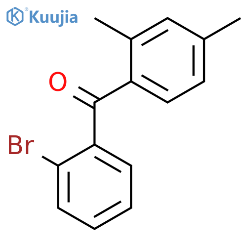 Methanone, (2-bromophenyl)(2,4-dimethylphenyl)- structure