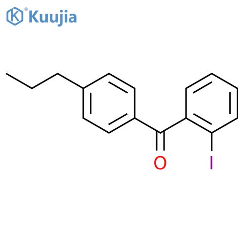 2-Iodo-4'-n-propylbenzophenone structure
