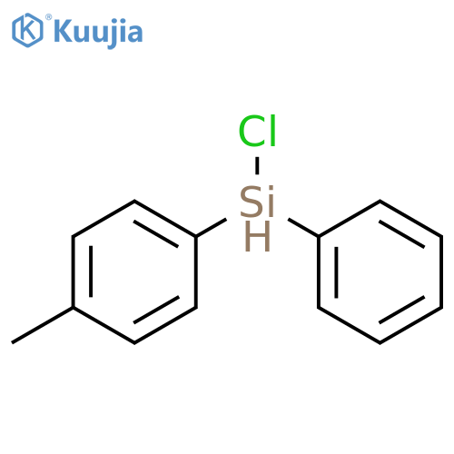 SILANE, CHLORO(4-METHYLPHENYL)PHENYL- structure