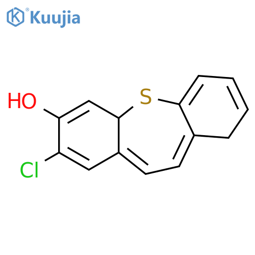 Dibenzo[b,f]thiepin-3-ol, 2-chloro- structure