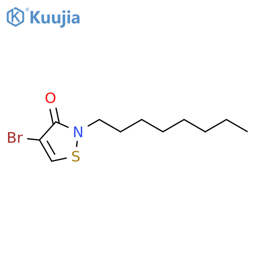 3(2H)-Isothiazolone, 4-bromo-2-octyl- structure