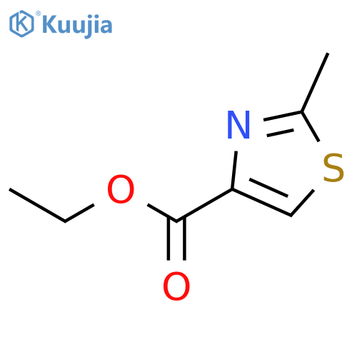 Ethyl 2-methylthiazole-4-carboxylate structure