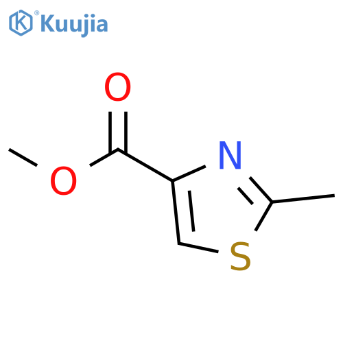 Methyl 2-methylthiazole-4-carboxylate structure