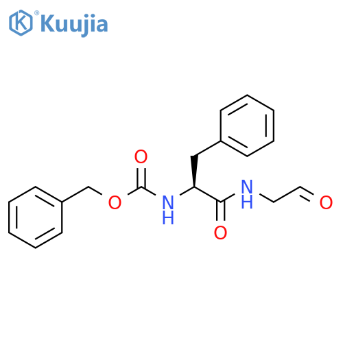 Carbamic acid, [2-oxo-2-[(2-oxoethyl)amino]-1-(phenylmethyl)ethyl]-,phenylmethyl ester, (S)- structure