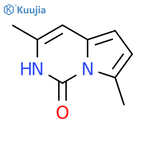 PYRROLO[1,2-C]PYRIMIDIN-1(2H)-ONE, 3,7-DIMETHYL- structure