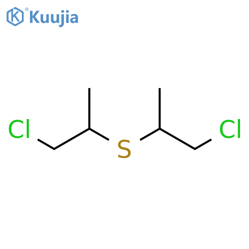 Propane,2,2'-thiobis[1-chloro-, (R*,R*)-(+)- (9CI) structure
