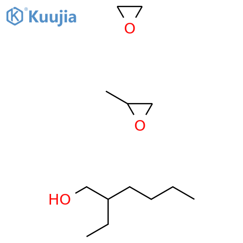 Oxirane, 2-methyl-, polymer with oxirane, mono(2-ethylhexyl) ether structure