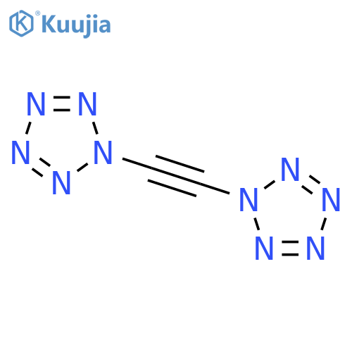 1H-PENTAZOLE, 1,1'-(1,2-ETHYNEDIYL)BIS- structure
