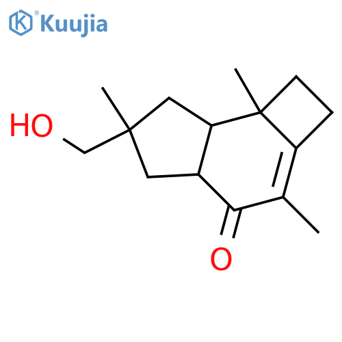 12-Hydroxy-6-protoilluden-8-one; (3β,11S)-form structure