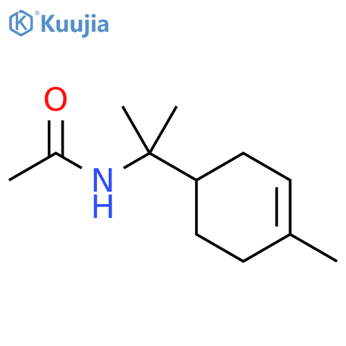 Acetamide, N-[1-methyl-1-(4-methyl-3-cyclohexen-1-yl)ethyl]- structure