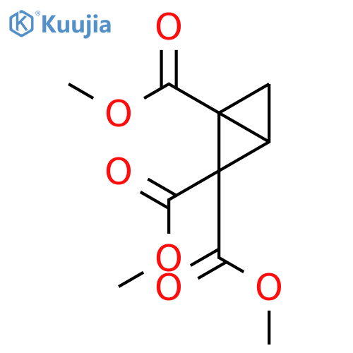 Bicyclo[1.1.0]butane-1,2,2-tricarboxylic acid, trimethyl ester structure