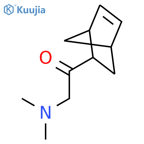 ETHANONE, 1-BICYCLO[2.2.1]HEPT-5-EN-2-YL-2-(DIMETHYLAMINO)- structure