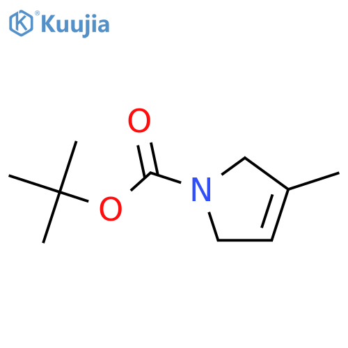 Tert-butyl 3-methyl-2,5-dihydro-1H-pyrrole-1-carboxylate structure