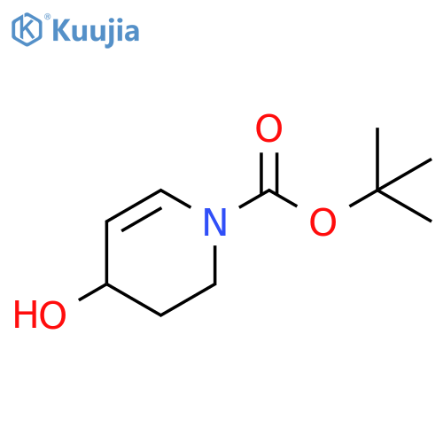 tert-butyl 4-hydroxy-3,4-dihydro-2H-pyridine-1-carboxylate structure