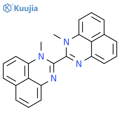 2,2'-BI-1H-PERIMIDINE, 1,1'-DIMETHYL- structure