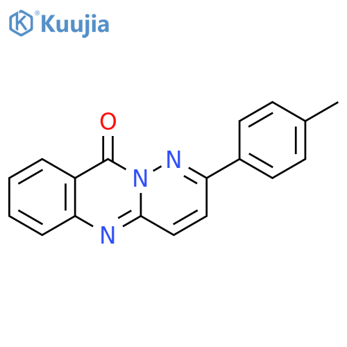 10H-Pyridazino[6,1-b]quinazolin-10-one, 2-(4-methylphenyl)- structure