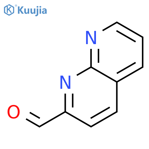 1,8-Naphthyridine-2-carbaldehyde structure