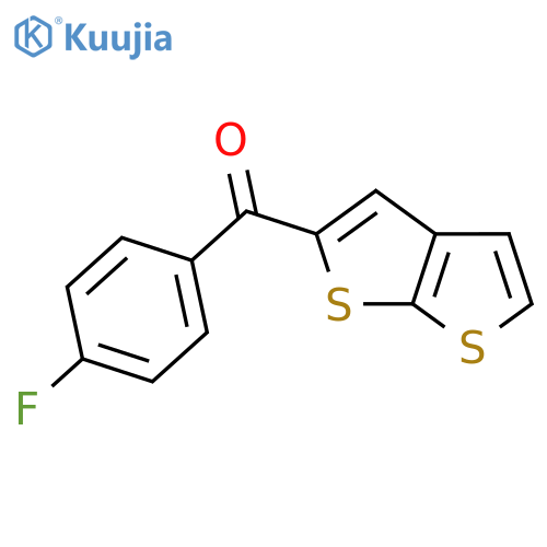 METHANONE, (4-FLUOROPHENYL)THIENO[2,3-B]THIEN-2-YL- structure
