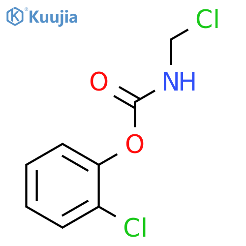 Carbamic acid, (chloromethyl)-, 2-chlorophenyl ester structure
