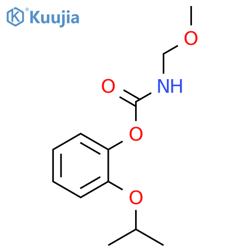 CARBAMIC ACID, (METHOXYMETHYL)-, 2-(1-METHYLETHOXY)PHENYL ESTER structure