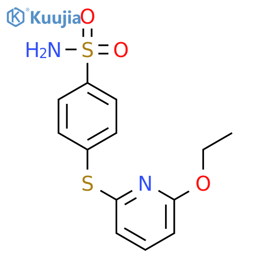 BENZENESULFONAMIDE, 4-[(6-ETHOXY-2-PYRIDINYL)THIO]- structure
