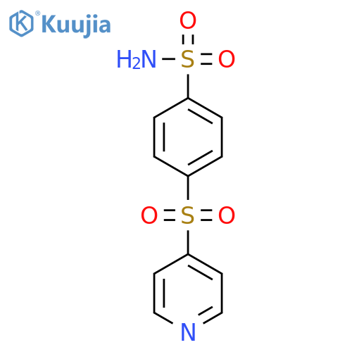 Benzenesulfonamide, 4-(4-pyridinylsulfonyl)- structure