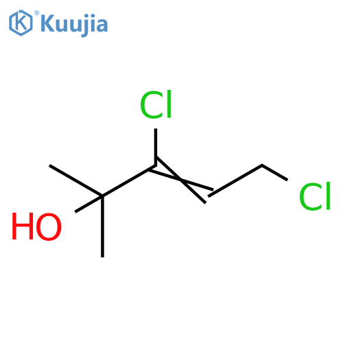 3-Penten-2-ol, 3,5-dichloro-2-methyl- structure