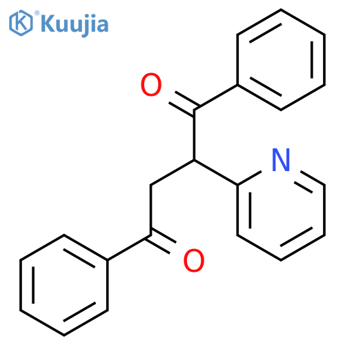 1,4-Butanedione, 1,4-diphenyl-2-(2-pyridinyl)- structure
