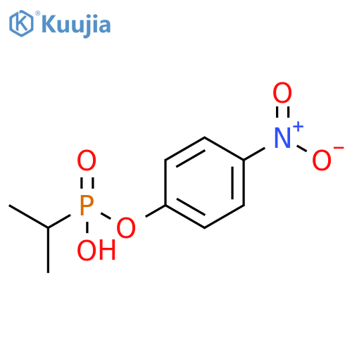 Phosphonic acid, (1-methylethyl)-, mono(4-nitrophenyl) ester structure