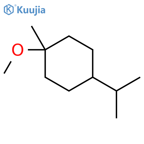 Cyclohexane, 1-methoxy-1-methyl-4-(1-methylethyl)- structure