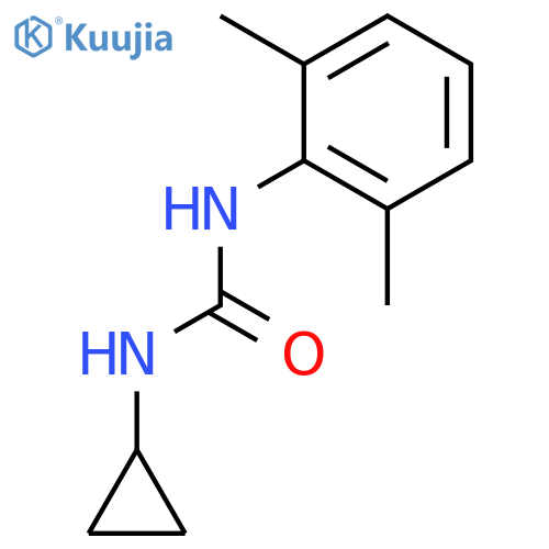 3-cyclopropyl-1-(2,6-dimethylphenyl)urea structure