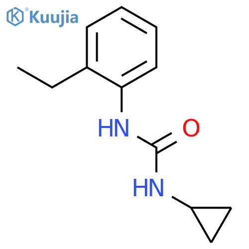 Urea, N-cyclopropyl-N'-(2-ethylphenyl)- structure