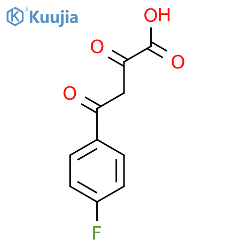 4-(4-Fluorophenyl)-2,4-dioxobutanoic acid structure