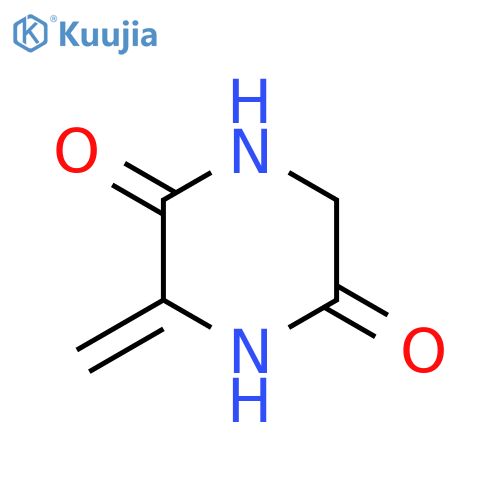 3-methylene-2,5-Piperazinedione structure