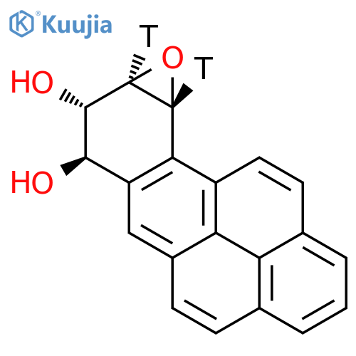 Benzo[10,11]chryseno[3,4-b]oxirene-7,8-diol,7,8,8a,9a-tetrahydro-8a,9a-t2-, (7a,8b,8aa,9aa)- (9CI) structure